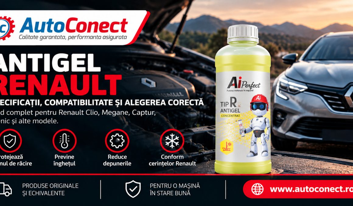 Ce antigel se pune la Renault